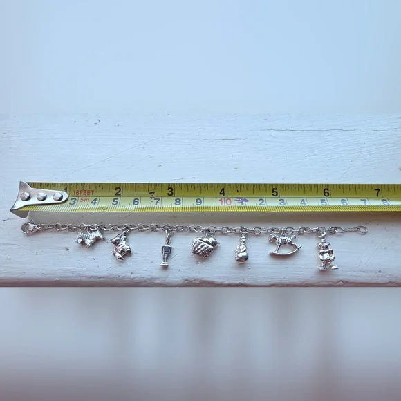 Tiffany & Co. Christmas Toy Multi Charm Bracelet Snowman Toy Solider Horse - Picture 3 of 7